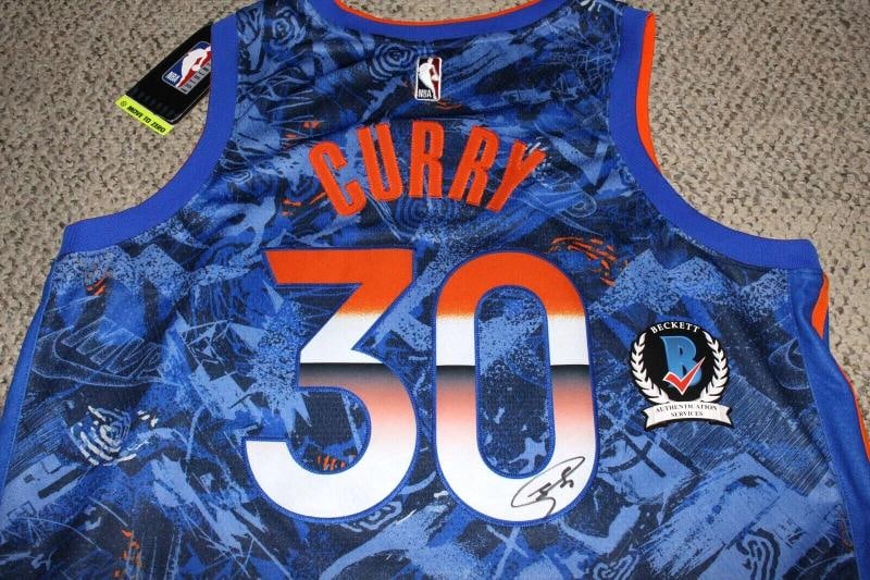 STEPHEN CURRY SIGNED GOLDEN STATE WARRIORS MVP EDITION JERSEY BECKETT COA STEPH: Sport: Basketball,Player: Stephen Curry,Signed: Yes,Original/Reprint: Original,Autograph Authentication: Beckett Authentication Services (BAS),Product: Jersey,Team: Golden State Warriors,Country of Or