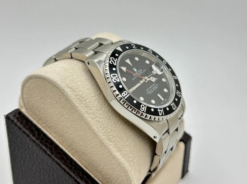 Rolex GMT-Master II 16710 Black Stainless Steel Box Paper 40mm 2003 - 5