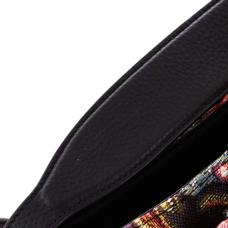 Christian Dior Kenny Scharf Saddle Soft Bag Jacquard Printed Canvas - 6