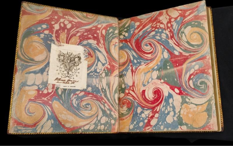 1765 Works of Francis Bacon Fine Leather Bindings Quarto 12 Tall Scarce Edition - 10