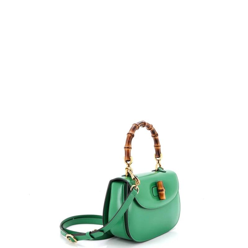 Gucci Bamboo 1947 Top Handle Bag Leather Small - 2