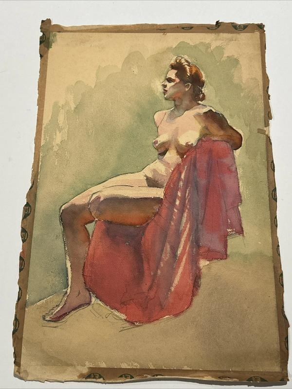 Antique Painting ~(12" x 18"): Condition: Used: An item that has been used previously. See the sellerÃ¢â‚¬â„¢s listing for full details and description of any imperfections. ,Size: Small,Si
