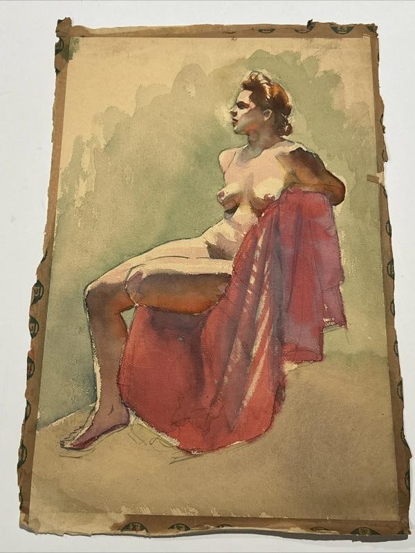 Antique Painting ~(12" x 18") - 2