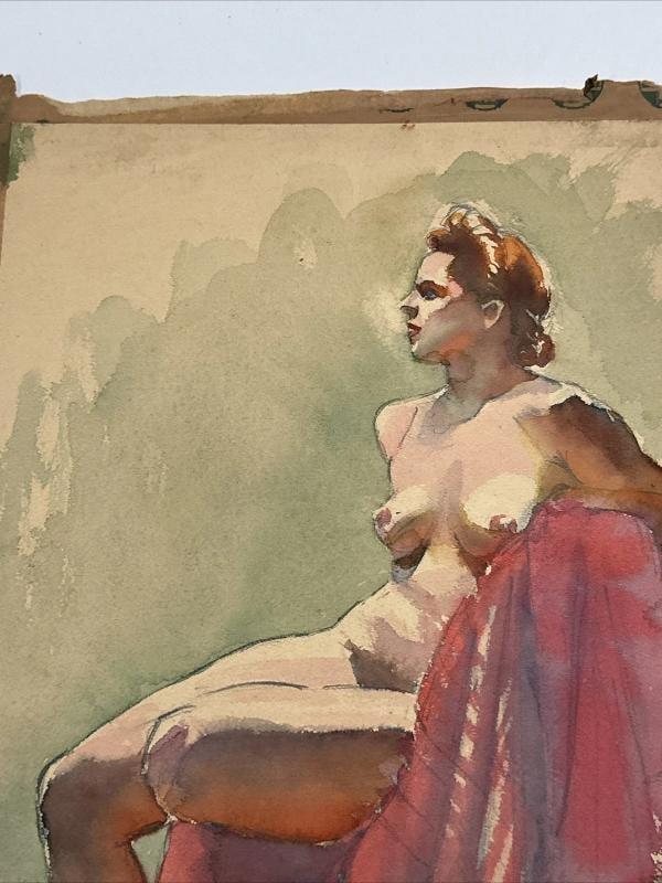 Antique Painting ~(12" x 18") - 4