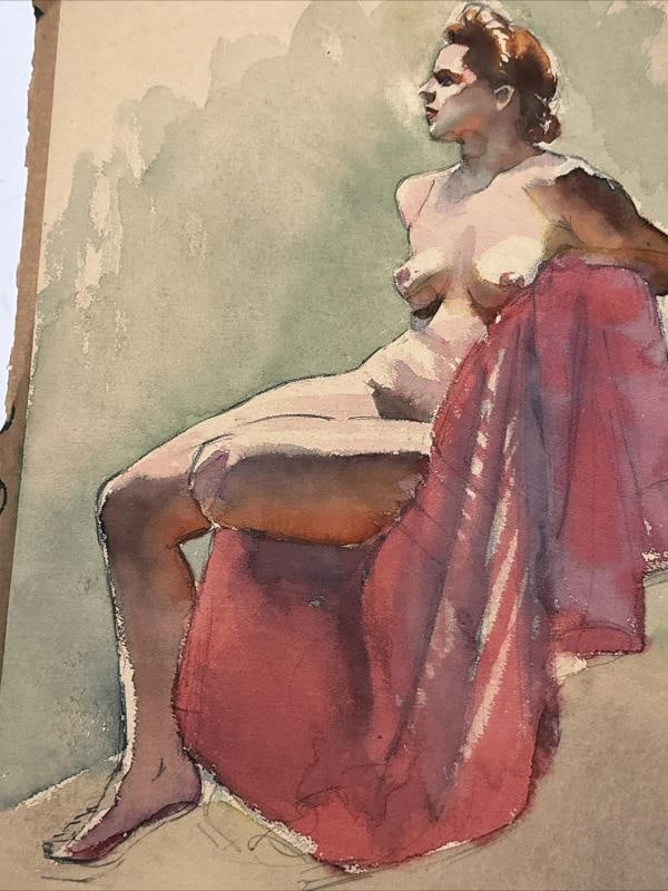 Antique Painting ~(12" x 18") - 7