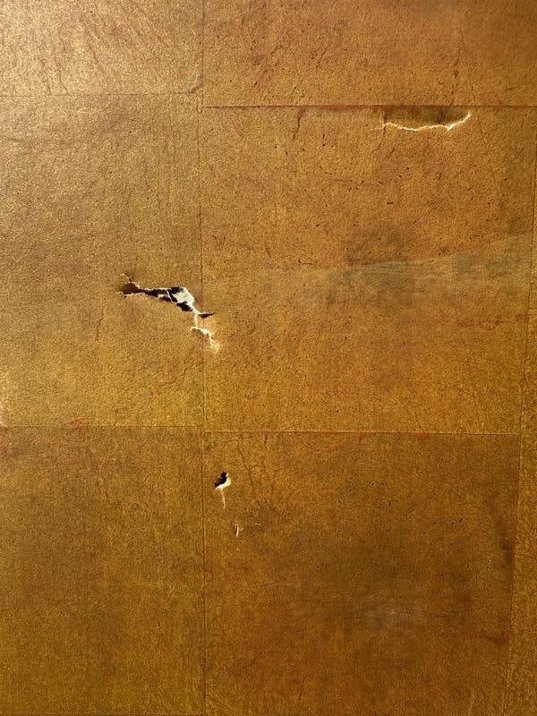 Antique Japanese 4 Panel Folding Screen Painted~Signed~(66Ã¢â‚¬Â? x 3 - 13