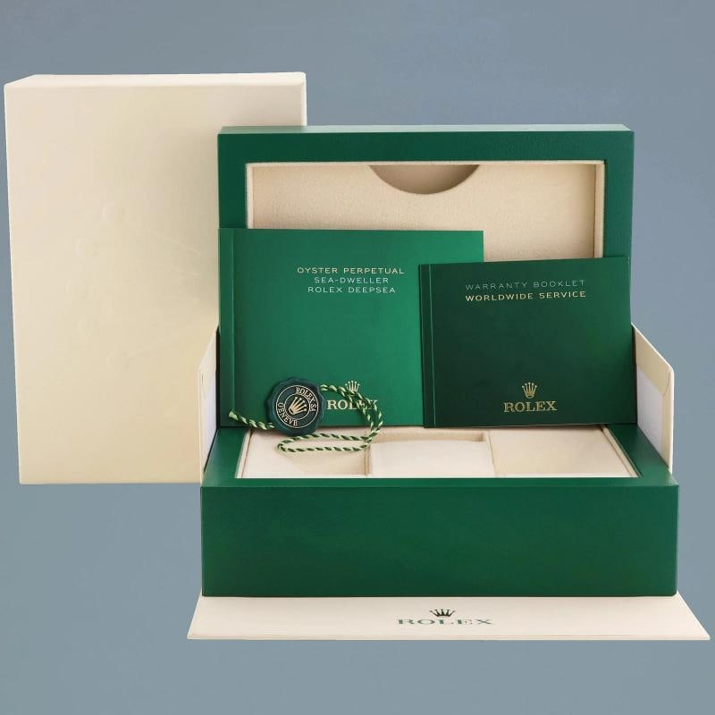 2022 MINT Rolex Sea-Dweller Deepsea Black 126660 44mm Steel Watch Box - 7
