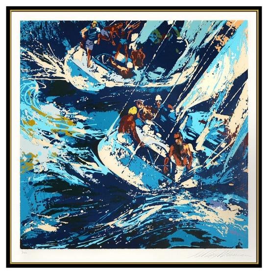 LEROY NEIMAN Signed Framed Color Serigraph~Edition Of /300 - 2