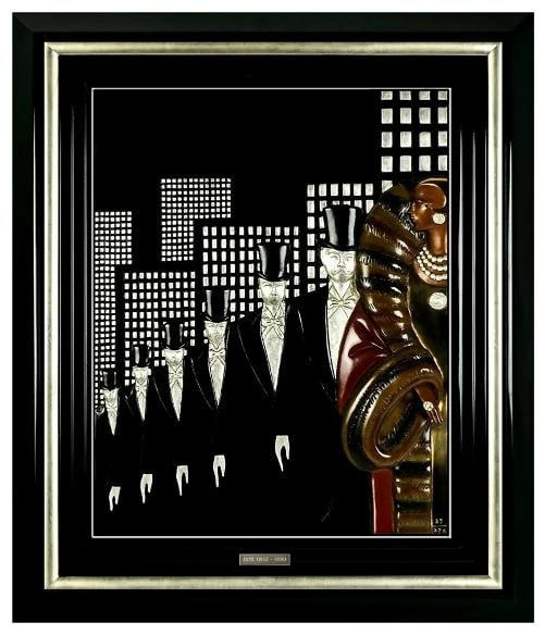 ERTE Signed Bronze Wall Relief Sculpture~ Edition Of /375 (1 of 6)