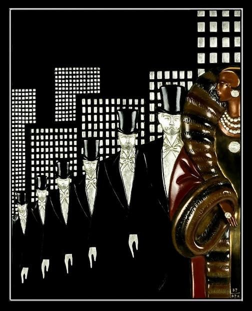 ERTE Signed Bronze Wall Relief Sculpture~ Edition Of /375 - 2