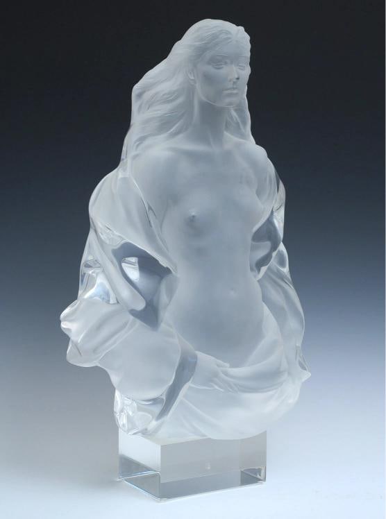 FREDERICK HART Signed Acrylic Sculpture~Edition Of /350~(24"H x 15"W) - 2