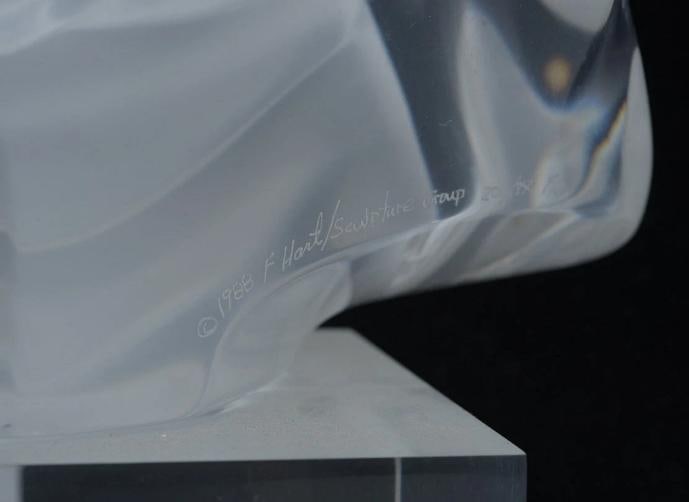 FREDERICK HART Signed Acrylic Sculpture~Edition Of /350~(24"H x 15"W) - 4