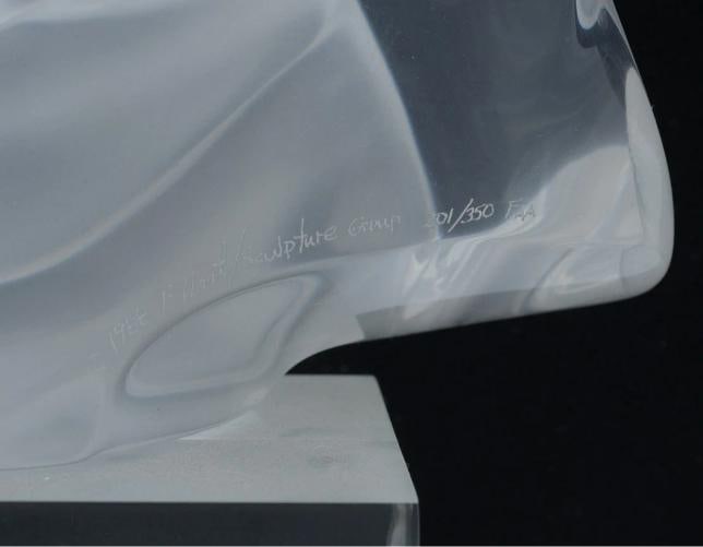 FREDERICK HART Signed Acrylic Sculpture~Edition Of /350~(24"H x 15"W) - 5