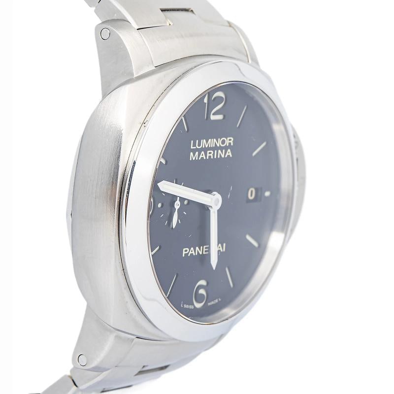 Panerai Luminor Marina PAM00328 SS Auto Black Dial Men's Watch 44mm - 4