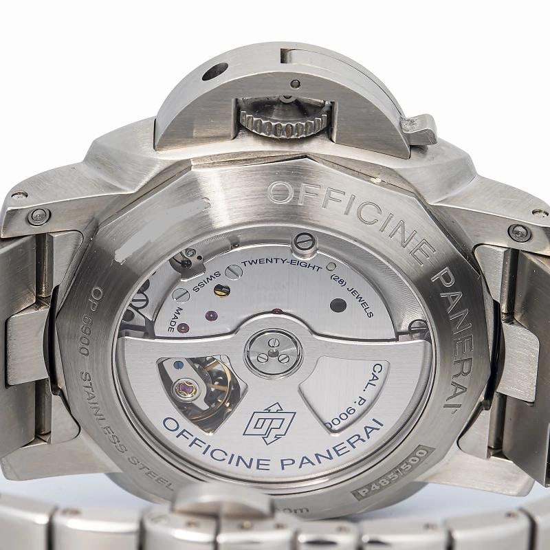 Panerai Luminor Marina PAM00328 SS Auto Black Dial Men's Watch 44mm - 6