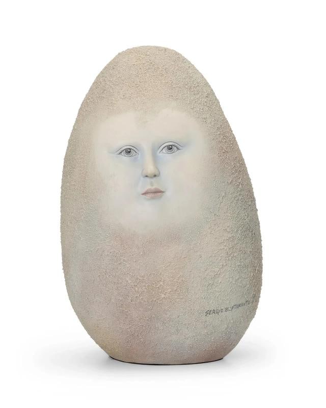 Sergio Bustamante Signed Ceramic Sculpture~Edition Of /100~(18.5" H x 11.25" W x 9.75" D) (1 of 3)