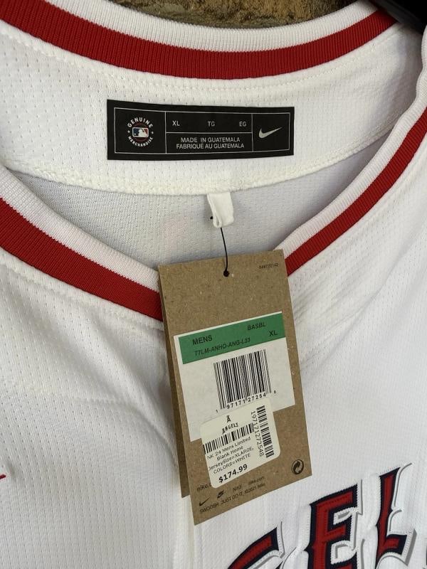 Shohei Ohtani Autographed Signed Official Nike Angels Baseball Jersey PSA LOA - 6