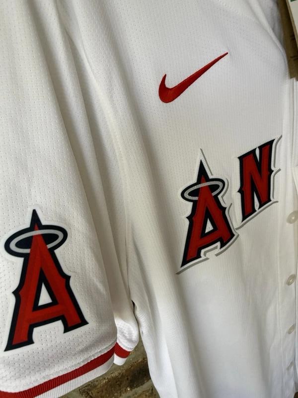 Shohei Ohtani Autographed Signed Official Nike Angels Baseball Jersey PSA LOA - 7