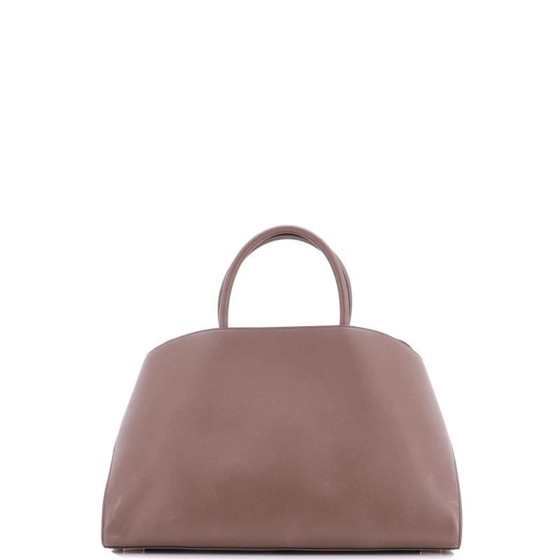 Salvatore Ferragamo Hug Top Handle Bag Leather Large - 3