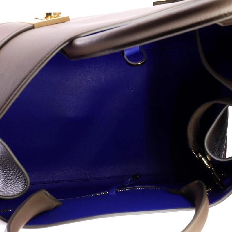 Salvatore Ferragamo Hug Top Handle Bag Leather Large - 5