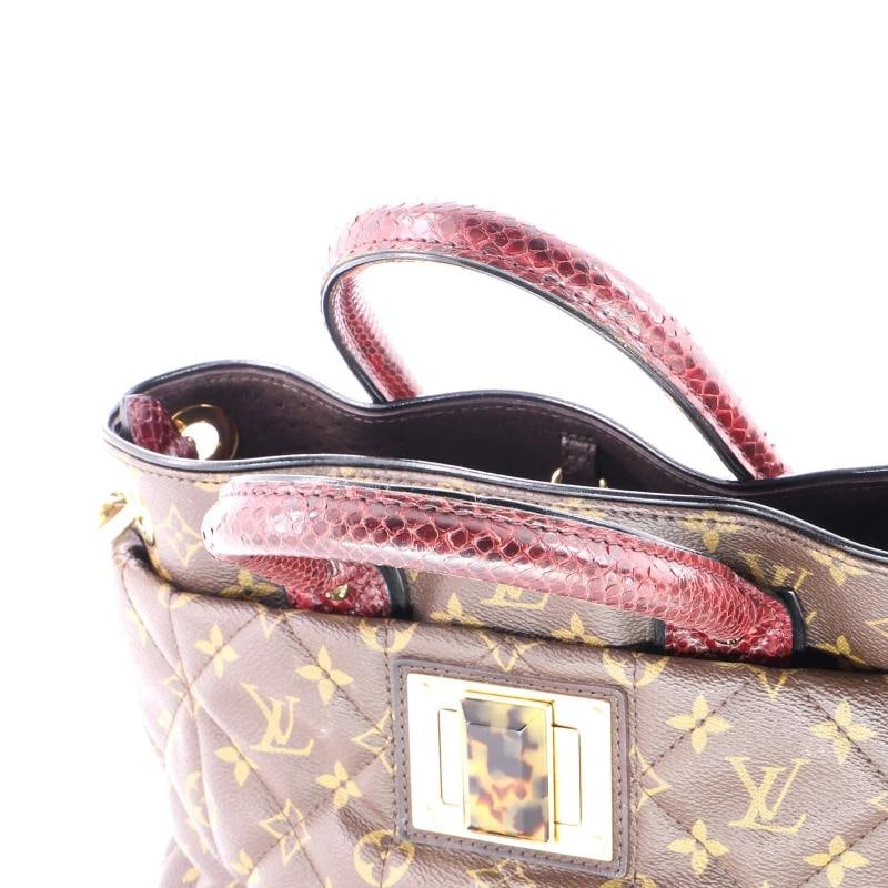 Louis Vuitton Exotique Handbag Monogram Etoile MM - 6