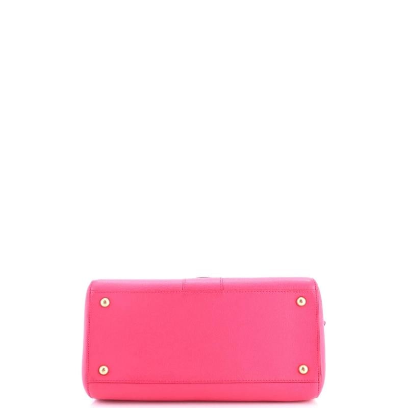 Delvaux Brillant Top Handle Bag Leather MM - 5