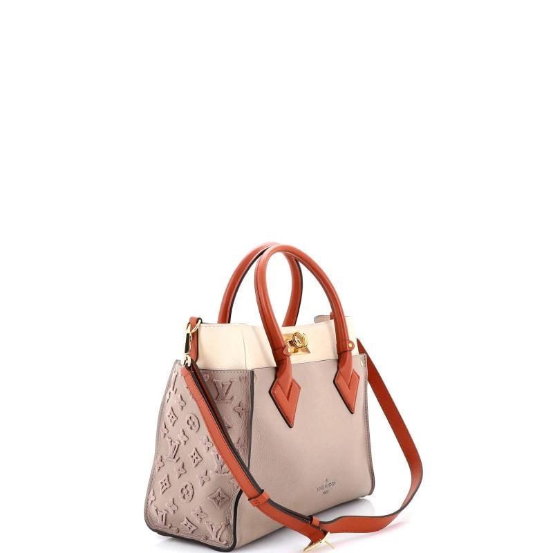 Louis Vuitton On My Side Tote Monogram Tuffetage Leather MM - 2