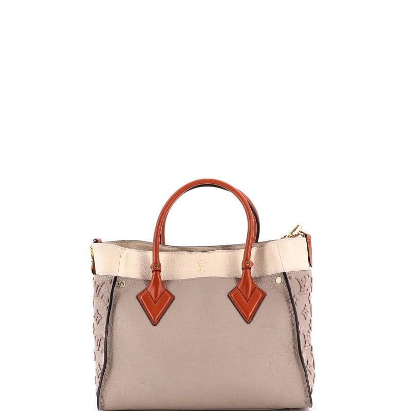 Louis Vuitton On My Side Tote Monogram Tuffetage Leather MM - 3