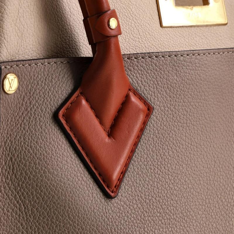 Louis Vuitton On My Side Tote Monogram Tuffetage Leather MM - 8