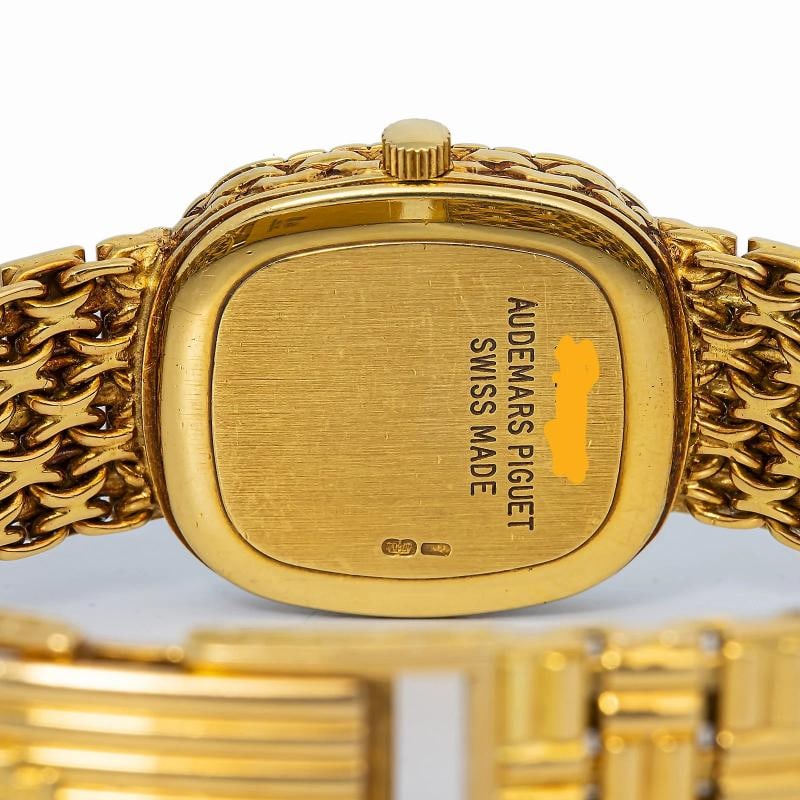 Audemars Piguet Cobra 18K YG Champagne Dial Women Watch 22mm - 6