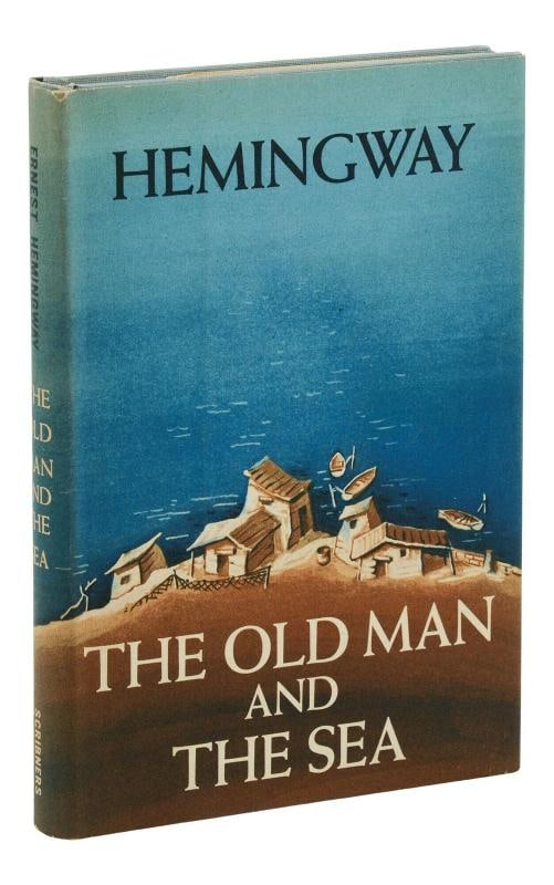 The Old Man and the Sea ~ by ERNEST HEMINGWAY ~ First Edition ~ 1st 1952 (1 of 9)