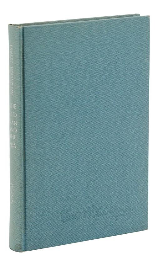 The Old Man and the Sea ~ by ERNEST HEMINGWAY ~ First Edition ~ 1st 1952 - 5