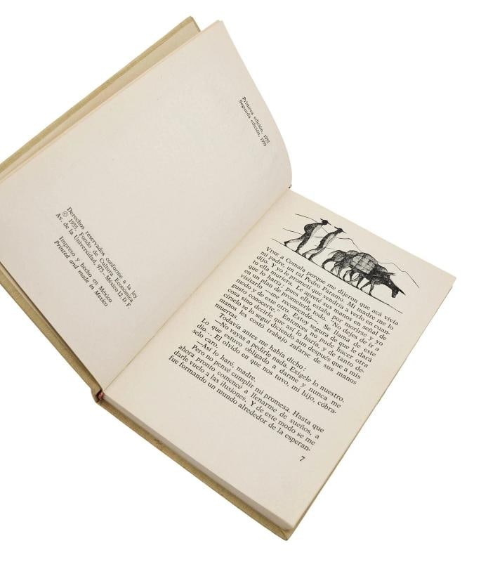 Pedro Paramo ~ by JUAN RULFO ~ Signed Second Edition ~ Mexico 1959 - 9