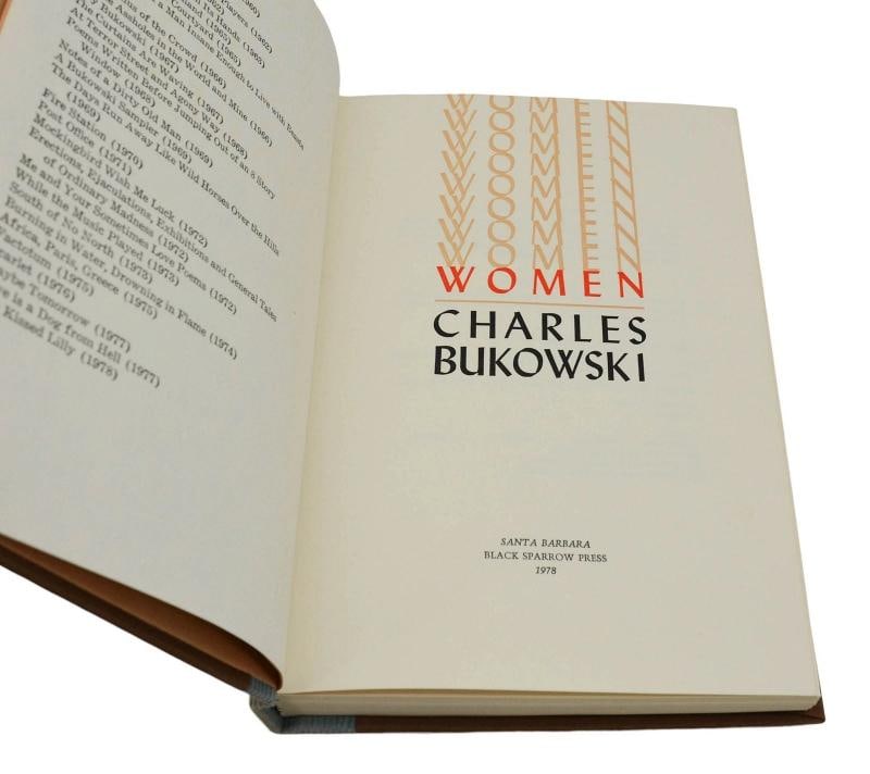 Women ~ by CHARLES BUKOWSKI ~ Signed Limited First Edition ~ 1st ~ 1978 - 4