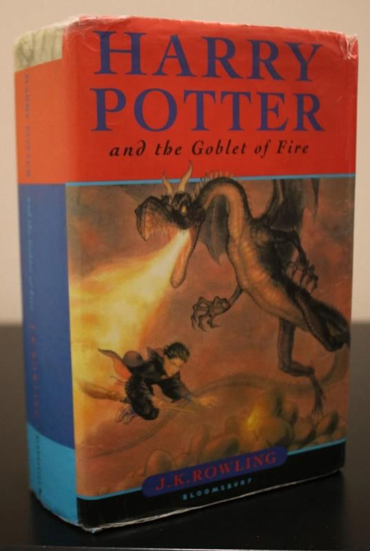 J.K. Rowling ~ Signed Harry Potter & the Goblet of Fire 1st Edition JK ~ PSA DNA - 2