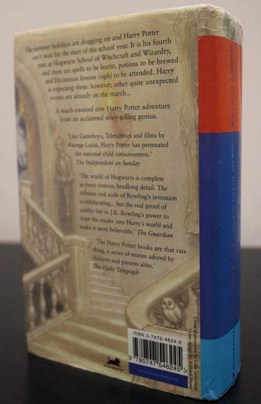 J.K. Rowling ~ Signed Harry Potter & the Goblet of Fire 1st Edition JK ~ PSA DNA - 3