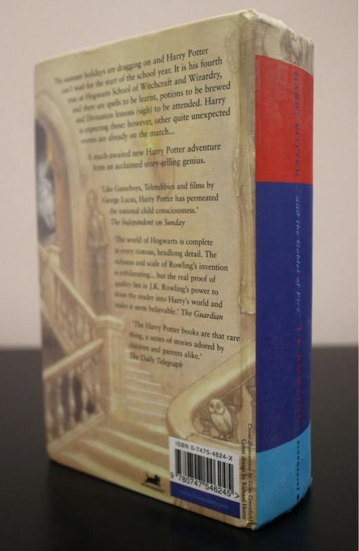 J.K. Rowling ~ Signed Harry Potter & the Goblet of Fire 1st Edition JK ~ PSA DNA - 5
