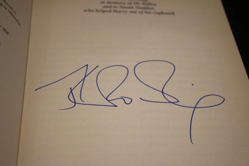 J.K. Rowling ~ Signed Harry Potter & the Goblet of Fire 1st Edition JK ~ PSA DNA - 7