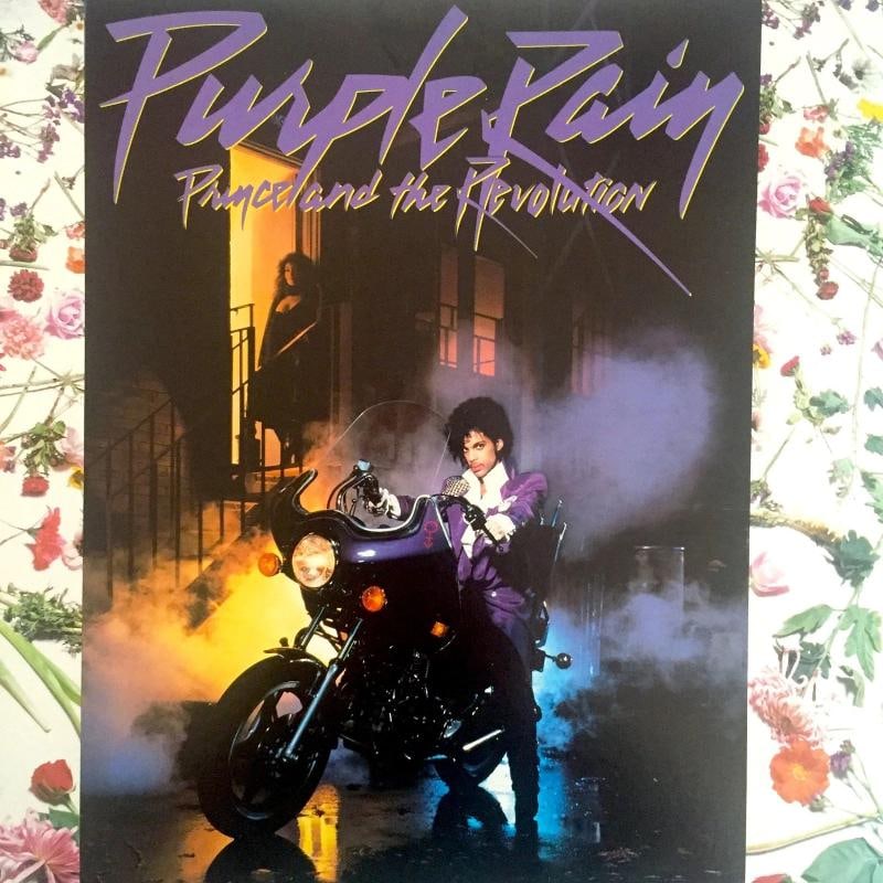 RARE VNTG 1984 ICONIC "PRINCE PURPLE RAIN" WARNER BROS PROMO COLLECTOR'S POSTER~(12 1/2" W X 12 1... - 4
