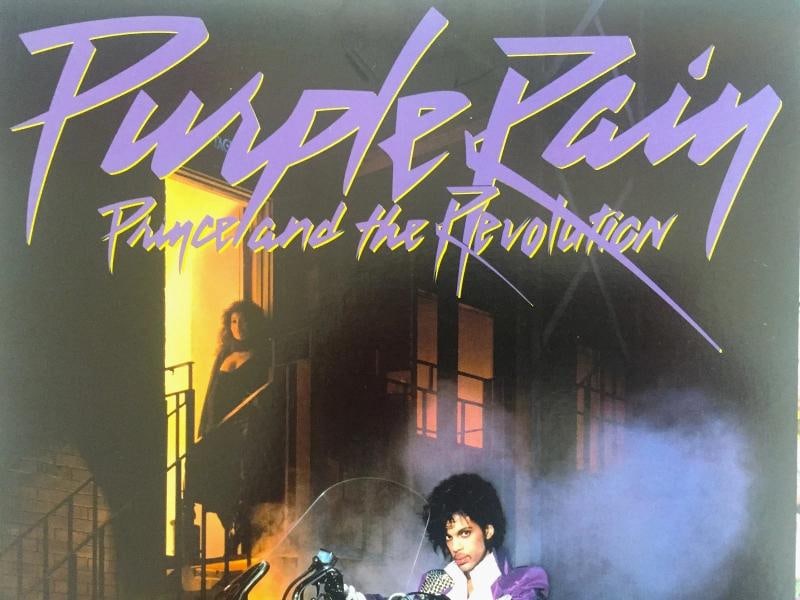 RARE VNTG 1984 ICONIC "PRINCE PURPLE RAIN" WARNER BROS PROMO COLLECTOR'S POSTER~(12 1/2" W X 12 1... - 7