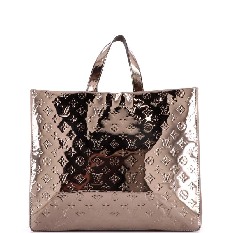 Louis Vuitton Shopper Tote Monogram Mirror Coated Canvas MM - 3