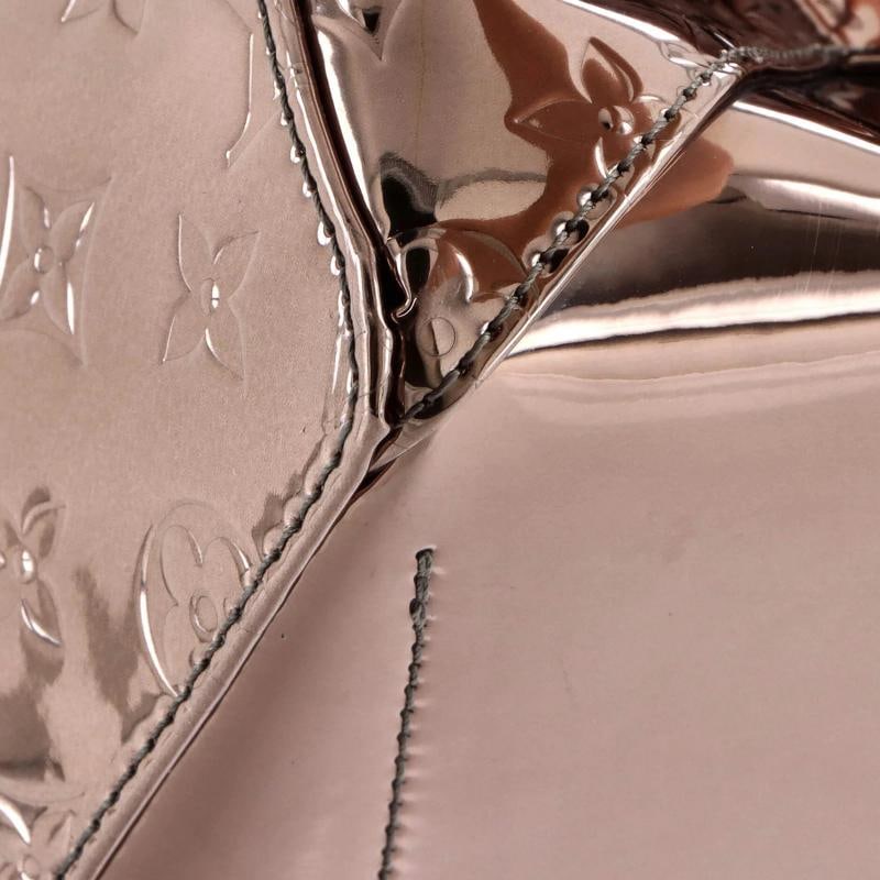 Louis Vuitton Shopper Tote Monogram Mirror Coated Canvas MM - 6