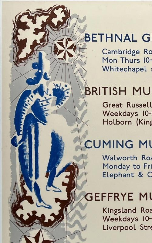Original Vintage Poster LONDON TRANSPORT MUSEUMS British Rail Travel Tourism OL - 2