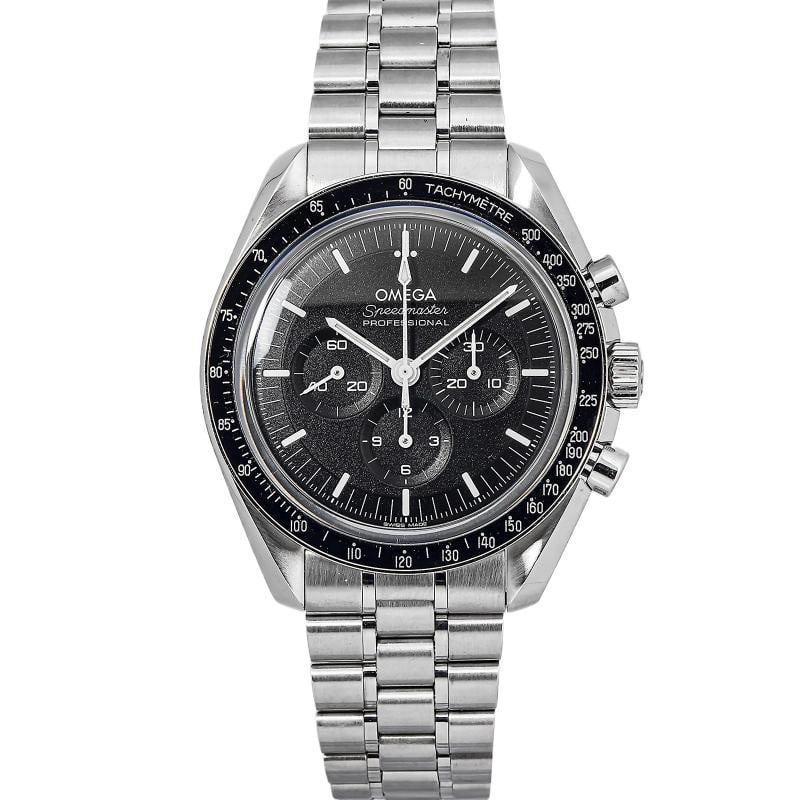 Omega Speedmaster 310.30.42.50.01.002 Complete 2022 Stainles Black Dial Men 42MM: Case Size 42mm Wrist Fit 8 inches Box Yes Papers Yes(2022) Condition Ã¢â‚¬â€ Used - Good Full Specifications Brand Omega Customized No Serial # 838xxxxx