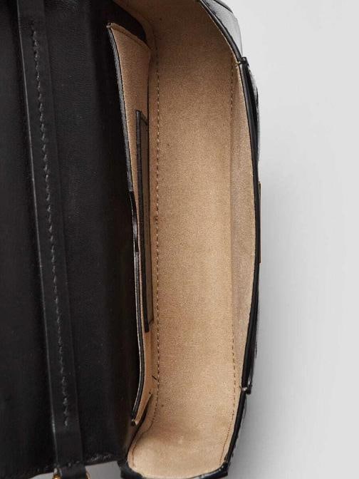 Givenchy Black Quilted Leather GV3 Crossbody Bag - 9