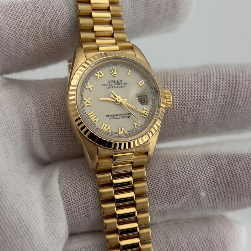 Rolex Ladies President Datejust 79178 Cream Dial 18K Yellow Gold - 5