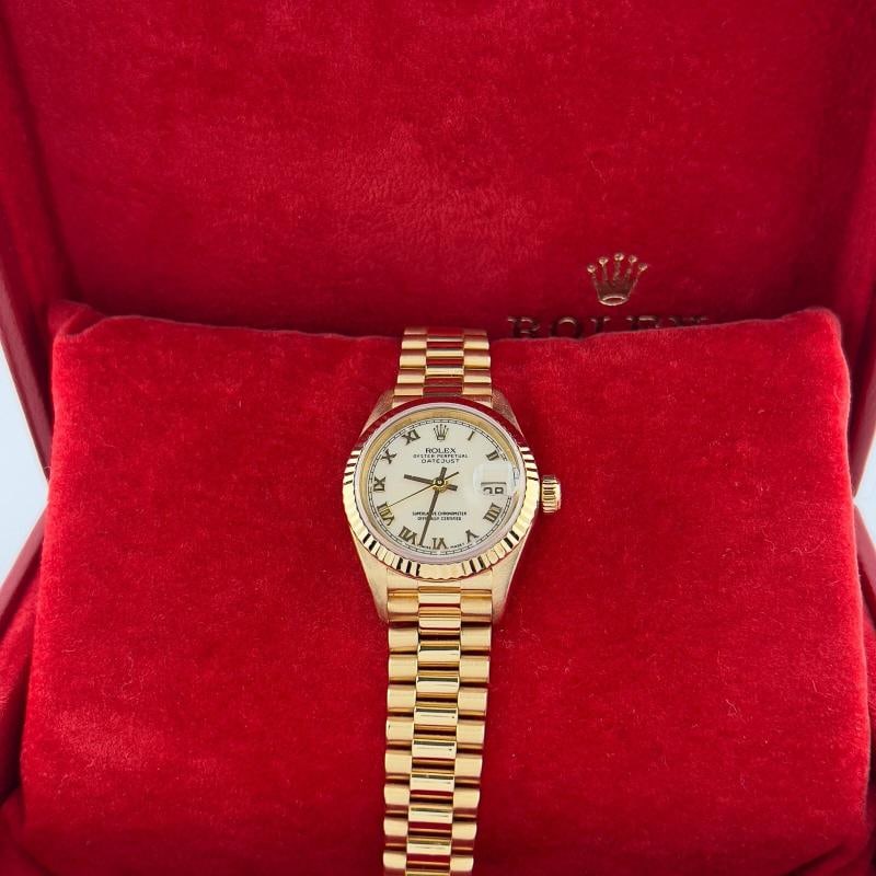 Rolex Ladies President Datejust 79178 Cream Dial 18K Yellow Gold - 7