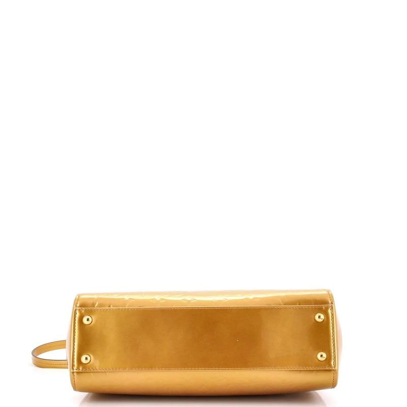 Louis Vuitton Brea NM Handbag Monogram Vernis MM - 4