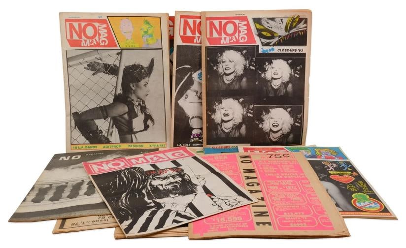 NO MAG ~ Magazine Complete Run 1978 - 1985 Los Angeles Punk Postpunk 14 Issues: Author: Kalberg, Bruce [Editor]; Michael Gira; Raymond Pettibon [Artist,Country of Origin: United States of America,Publisher: No Magazine,Year Printed: 1985,Special Attributes: 1st