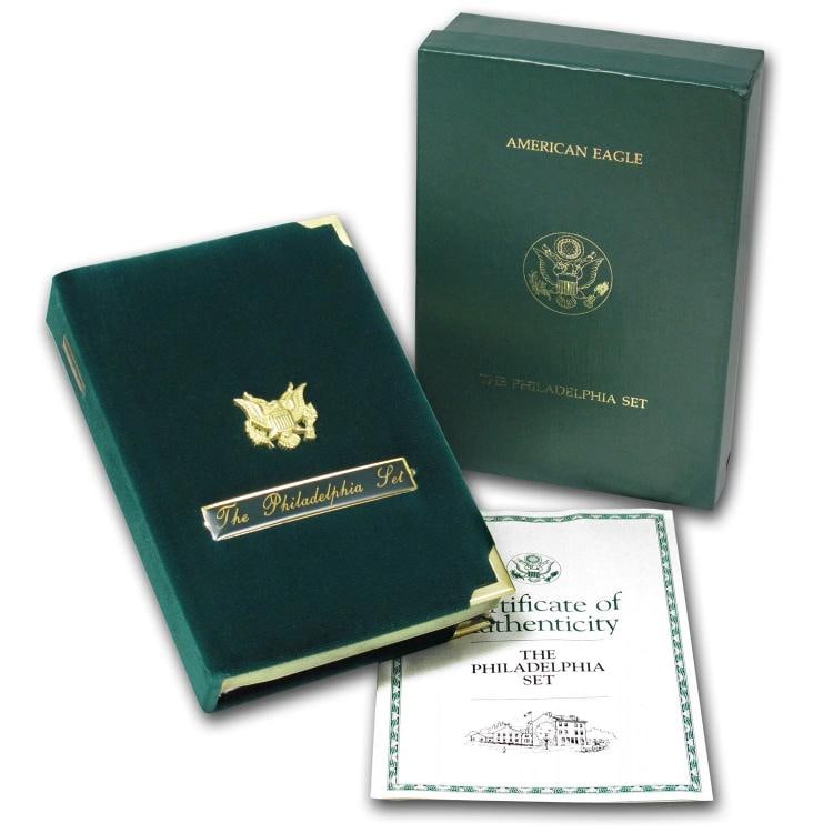 1993 5-Coin Proof Gold & Silver Philadelphia Set - 2